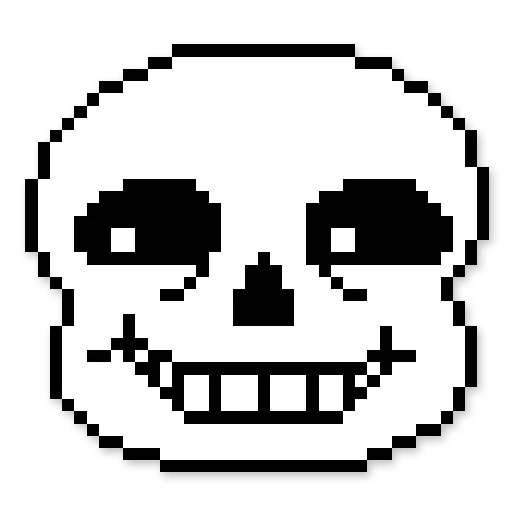 ☠️ Стикер «sans» для Telegram