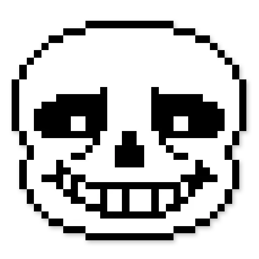 ☠️ Стикер «sans» для Telegram