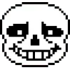 Стикер 19 Sans the skeleton