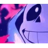Стикер 43 Sans the skeleton