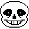 Стикер 21 Sans the skeleton
