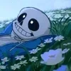 Стикер 58 Sans the skeleton