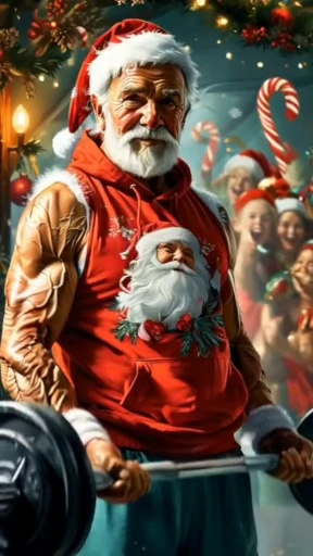 🌟 Стикер «Santa Claus» для Telegram