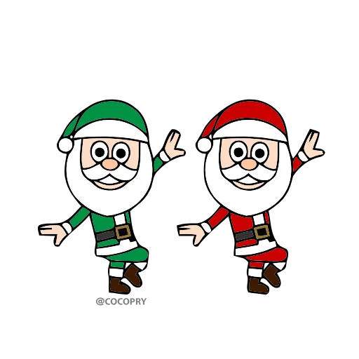 🕺 Стикер «Santa Xmas» для Telegram