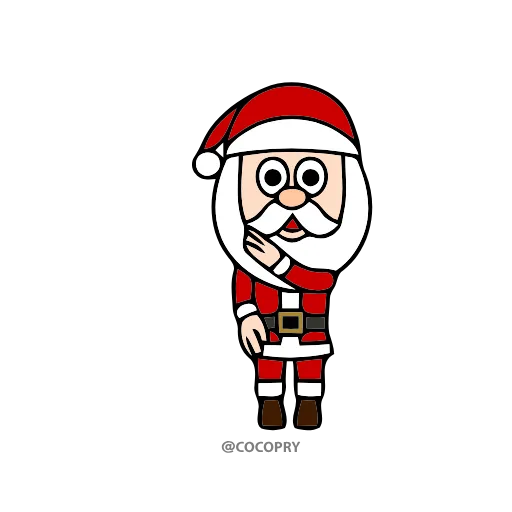 🕺 Стикер «Santa Xmas» для Telegram