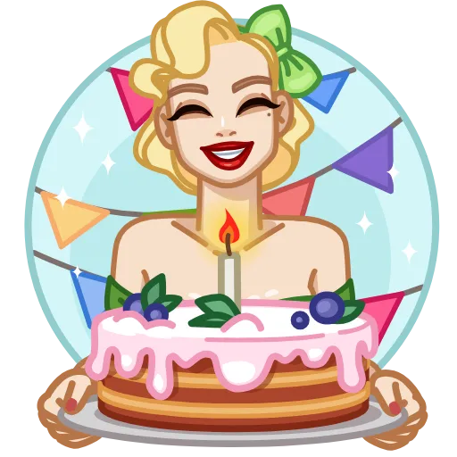 🎂 Эмодзи «Санта» для Telegram