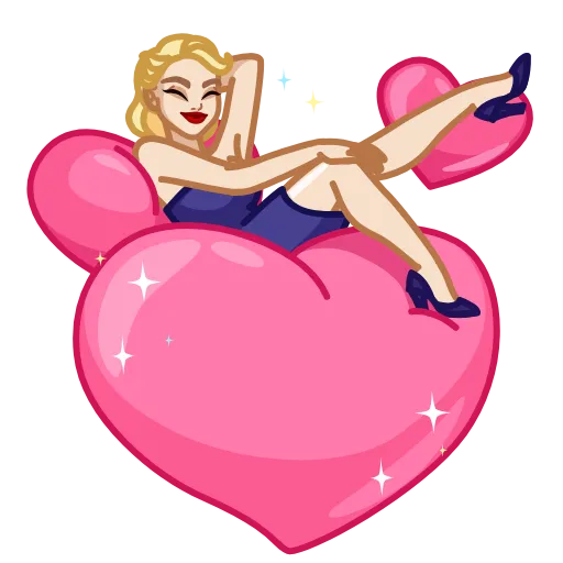 💞 Эмодзи «Санта» для Telegram