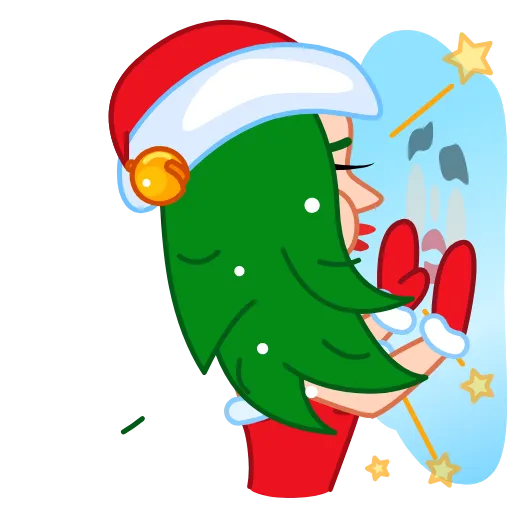 🤕 Эмодзи «Санта» для Telegram