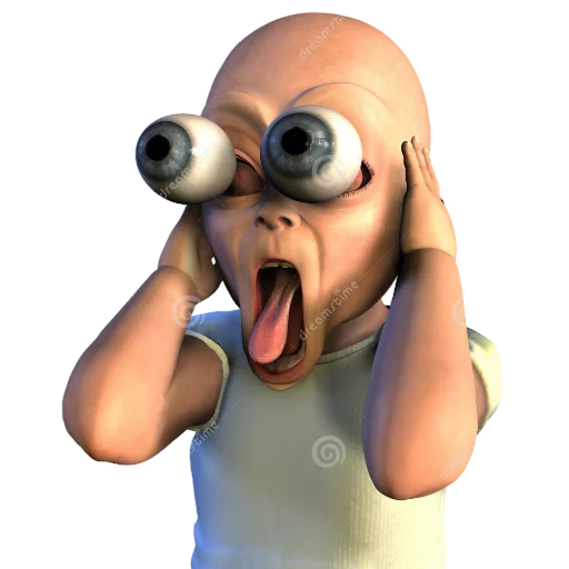😱 Стикер «Santai» для Telegram