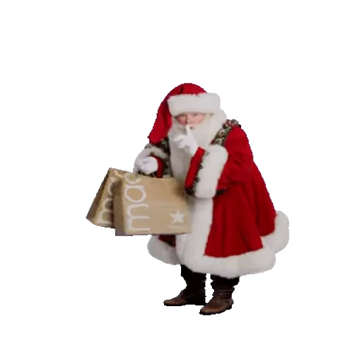 🤫 Стикер «Santa» для Telegram
