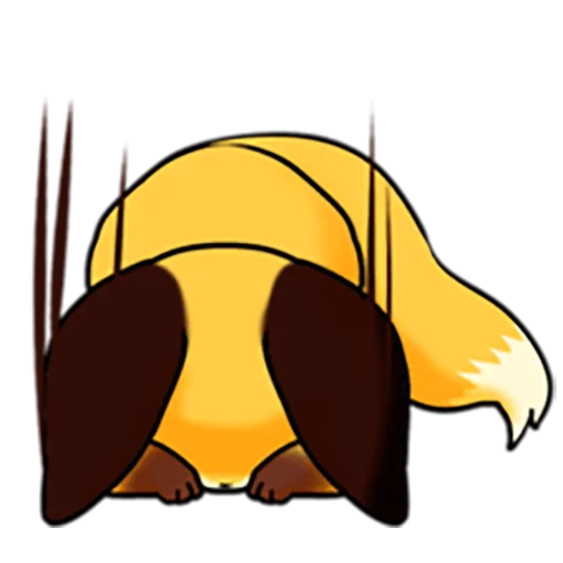 🙇 Стикер «Sanuki Fox» для Telegram