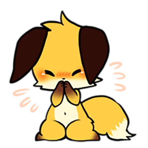 🙏 Стикер «Sanuki Fox» для Telegram