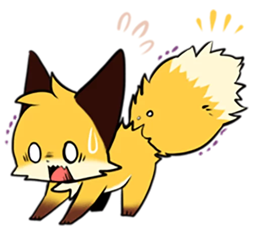 😱 Стикер «Sanuki Fox» для Telegram