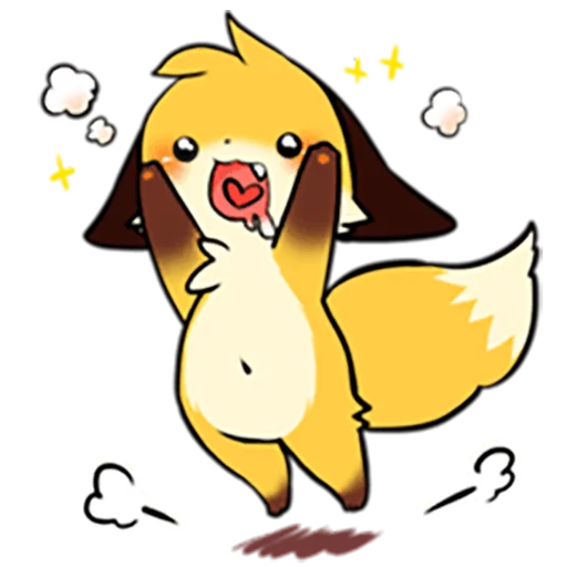 😍 Стикер «Sanuki Fox» для Telegram