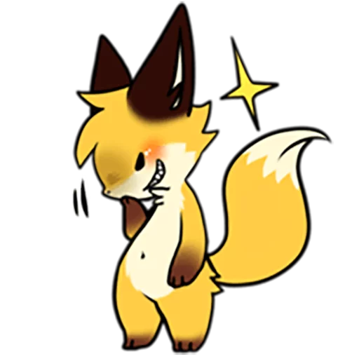 😈 Стикер «Sanuki Fox» для Telegram