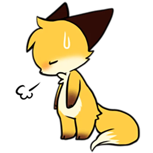 😓 Стикер «Sanuki Fox» для Telegram