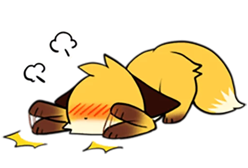 ☺️ Стикер «Sanuki Fox» для Telegram