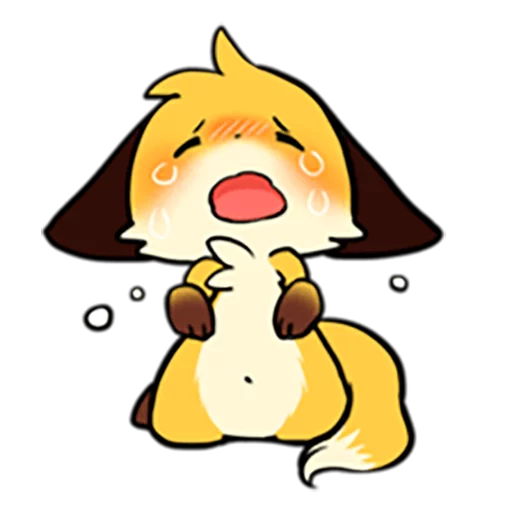 😭 Стикер «Sanuki Fox» для Telegram