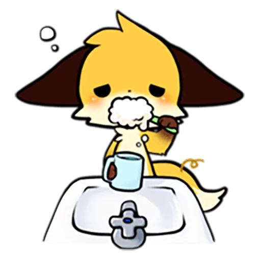 💤 Стикер «Sanuki Fox» для Telegram