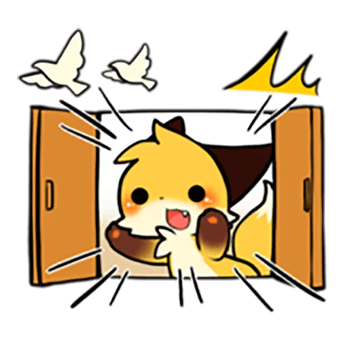 😃 Стикер «Sanuki Fox» для Telegram