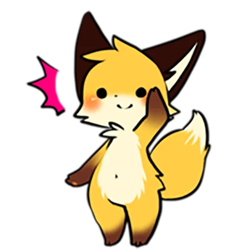 Стикерпак Sanuki Fox для Telegram