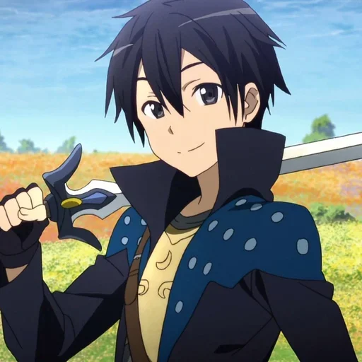 🙂 Стикер «Sword Art Online» для Telegram