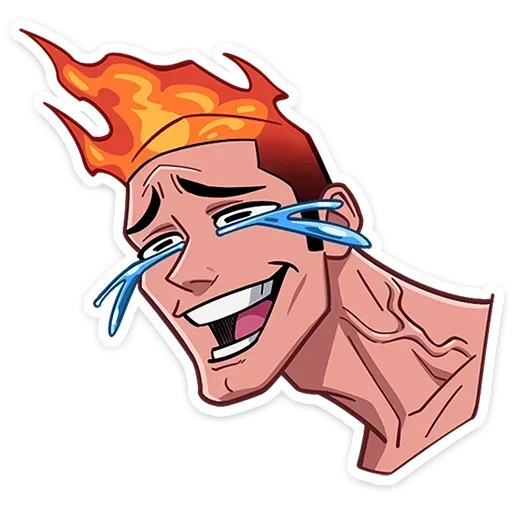 😂 Стикер «Каспер без надписей» для Telegram