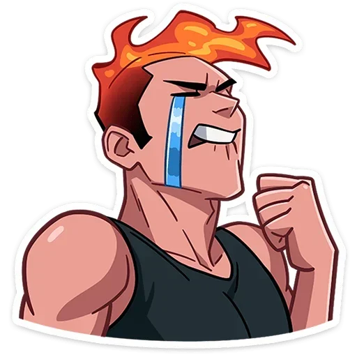 😭 Стикер «Каспер без надписей» для Telegram