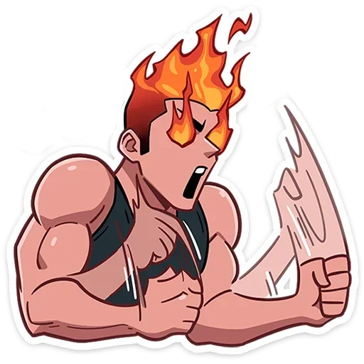🤩 Стикер «Каспер без надписей» для Telegram