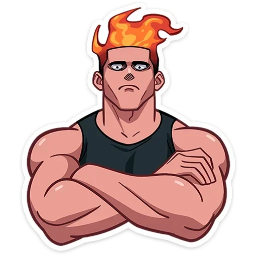 🔥 Стикер «Каспер без надписей» для Telegram