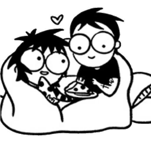 😍 Стикер «&;Sarah&;s Scribbles&;» для Telegram