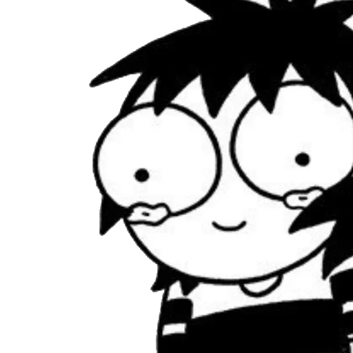 😭 Стикер «&;Sarah&;s Scribbles&;» для Telegram