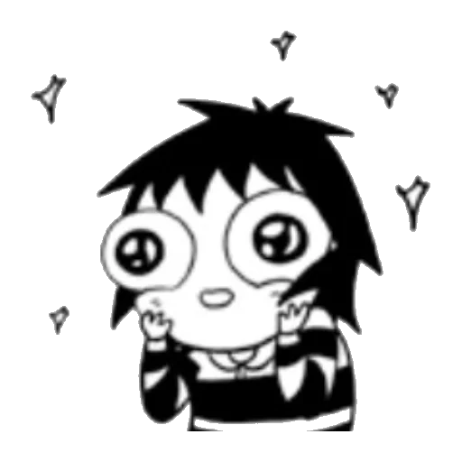 😍 Стикер «&;Sarah&;s Scribbles&;» для Telegram