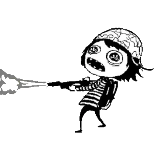 😱 Стикер «&;Sarah&;s Scribbles&;» для Telegram