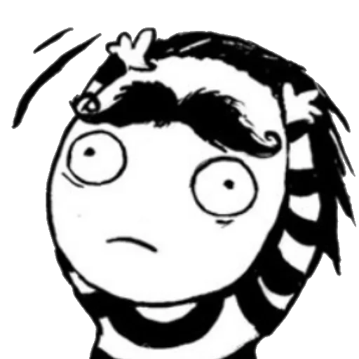 😐 Стикер «&;Sarah&;s Scribbles&;» для Telegram