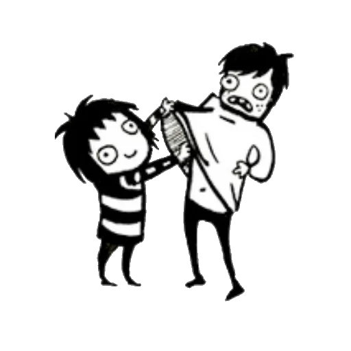 😏 Стикер «&;Sarah&;s Scribbles&;» для Telegram