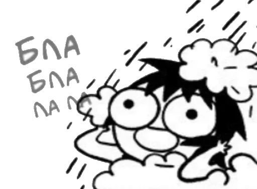 😃 Стикер «&;Sarah&;s Scribbles&;» для Telegram