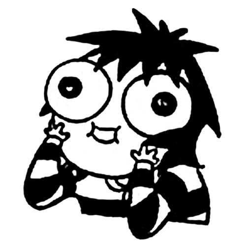 😀 Стикер «sarah scribbles» для Telegram