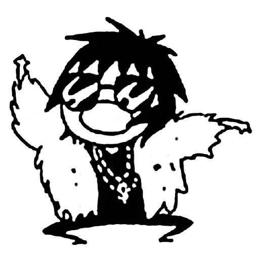 😎 Стикер «sarah scribbles» для Telegram