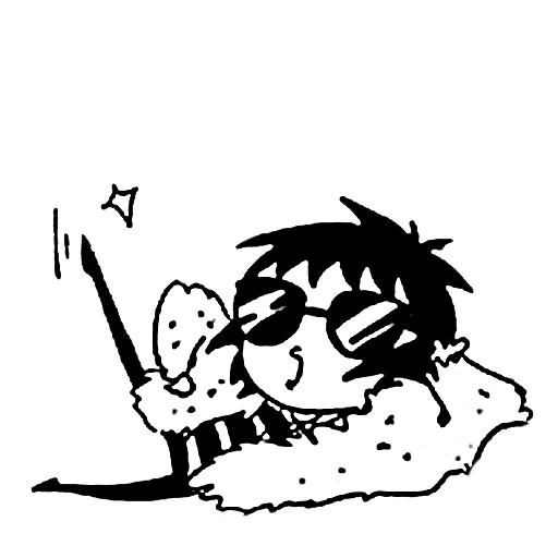 😎 Стикер «sarah scribbles» для Telegram