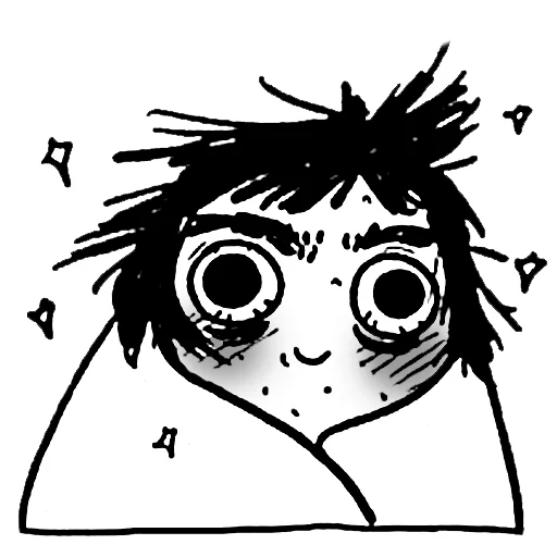 ☺️ Стикер «sarah scribbles» для Telegram
