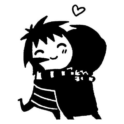 💑 Стикер «sarah scribbles» для Telegram