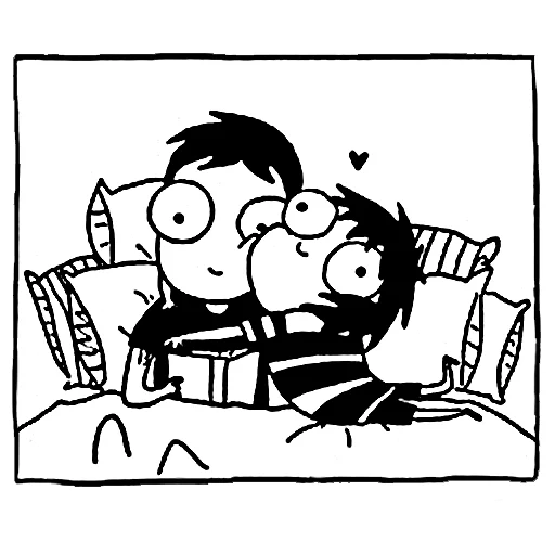 ☺️ Стикер «sarah scribbles» для Telegram