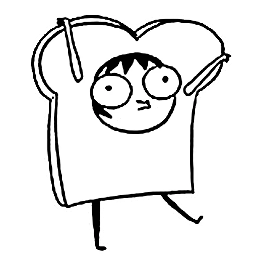😀 Стикер «sarah scribbles» для Telegram