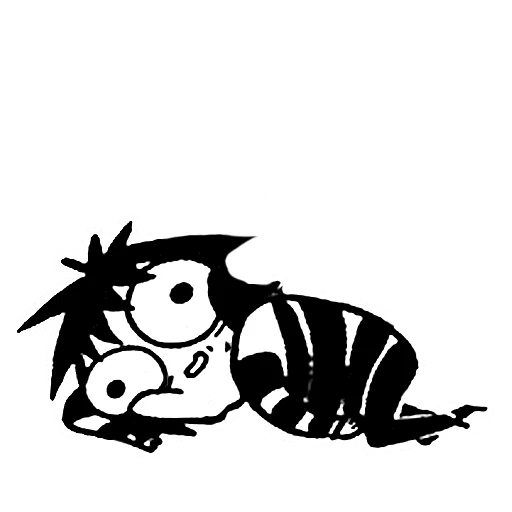 🙃 Стикер «sarah scribbles» для Telegram