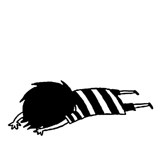 😞 Стикер «sarah scribbles» для Telegram