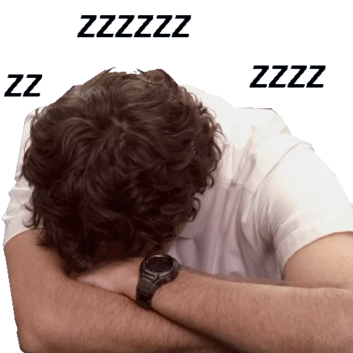 😴 Стикер «CHUCK BARTOWSKI» для Telegram