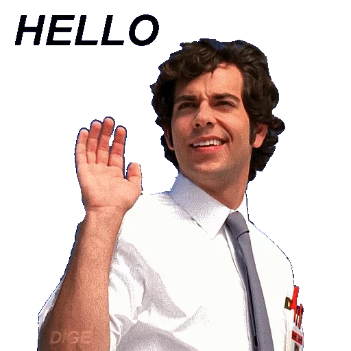Стикерпак «CHUCK BARTOWSKI» для Telegram — обложка