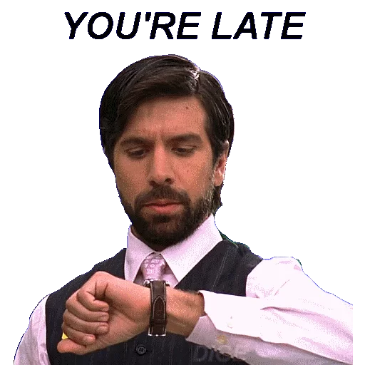 ⌚ Стикер «CHUCK BARTOWSKI» для Telegram
