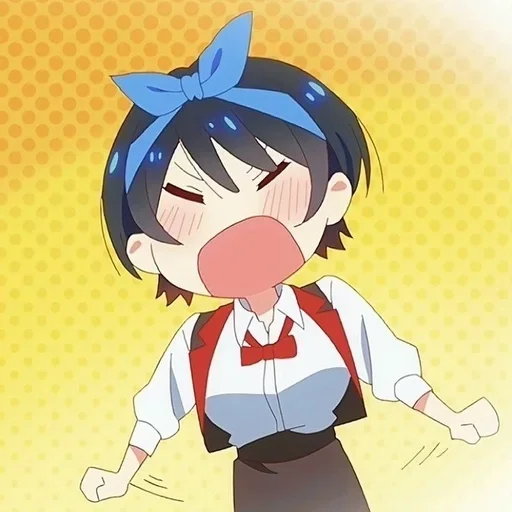 🤬 Стикер «Ruka Sarashina» для Telegram